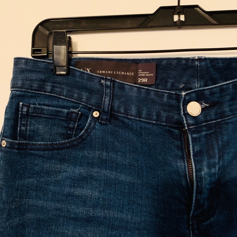 Armani Exchange dark blue jeans - Size 29R